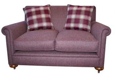 1920's Purple wool sofa